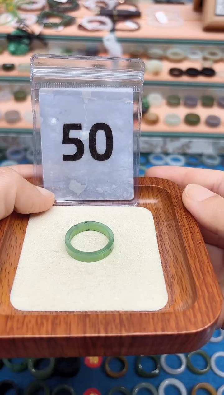 和田玉戒指未镶嵌19号