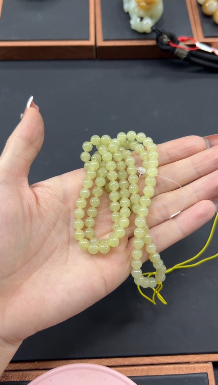 【闪购商品】和田玉项链未镶嵌若羌微色差卡6长链