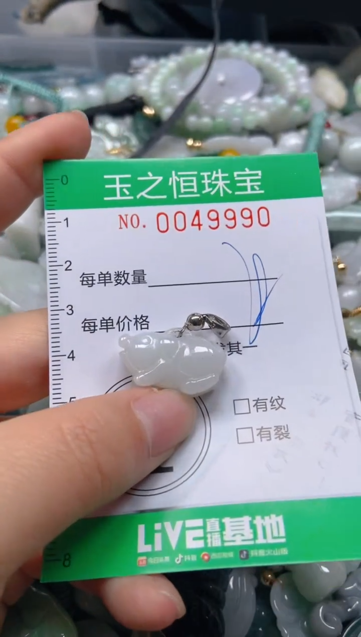 【闪购商品】翡翠颈饰未镶嵌闪购0049990