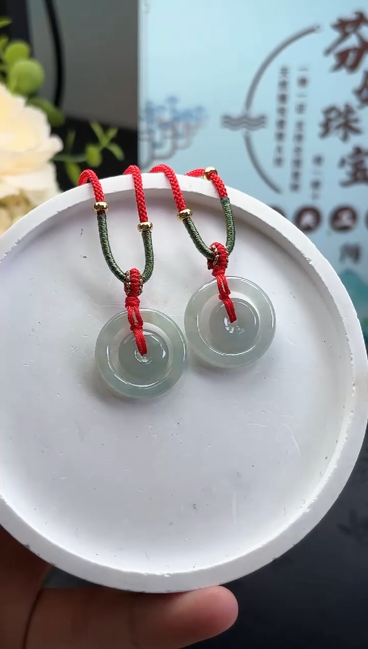【闪购商品】翡翠颈饰未镶嵌YM909-2 子母扣多样性发一