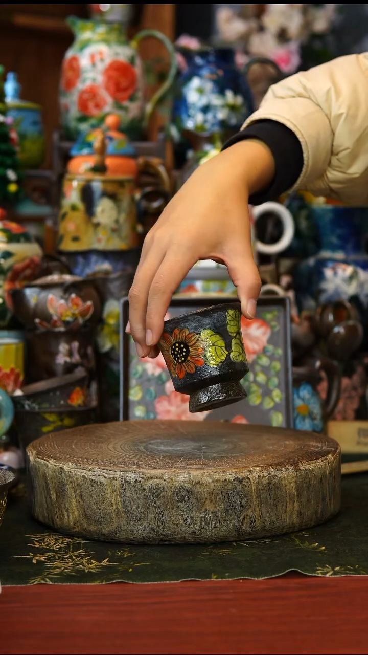 陶瓷40景德镇手工陶瓷釉下彩