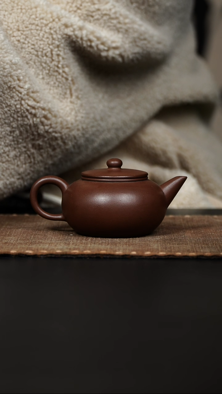 【闪购商品】紫砂茶壶平盖水平壶紫泥