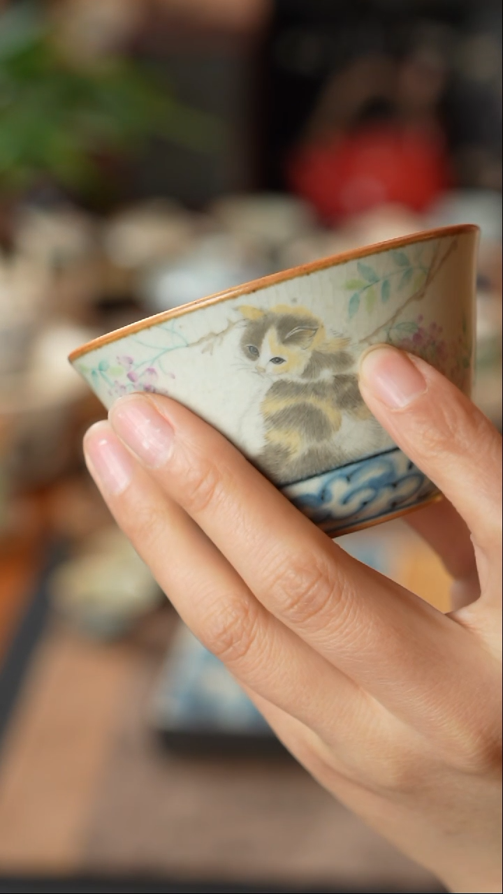 【闪购商品】朴云堂主人杯猫朴云堂主人杯猫