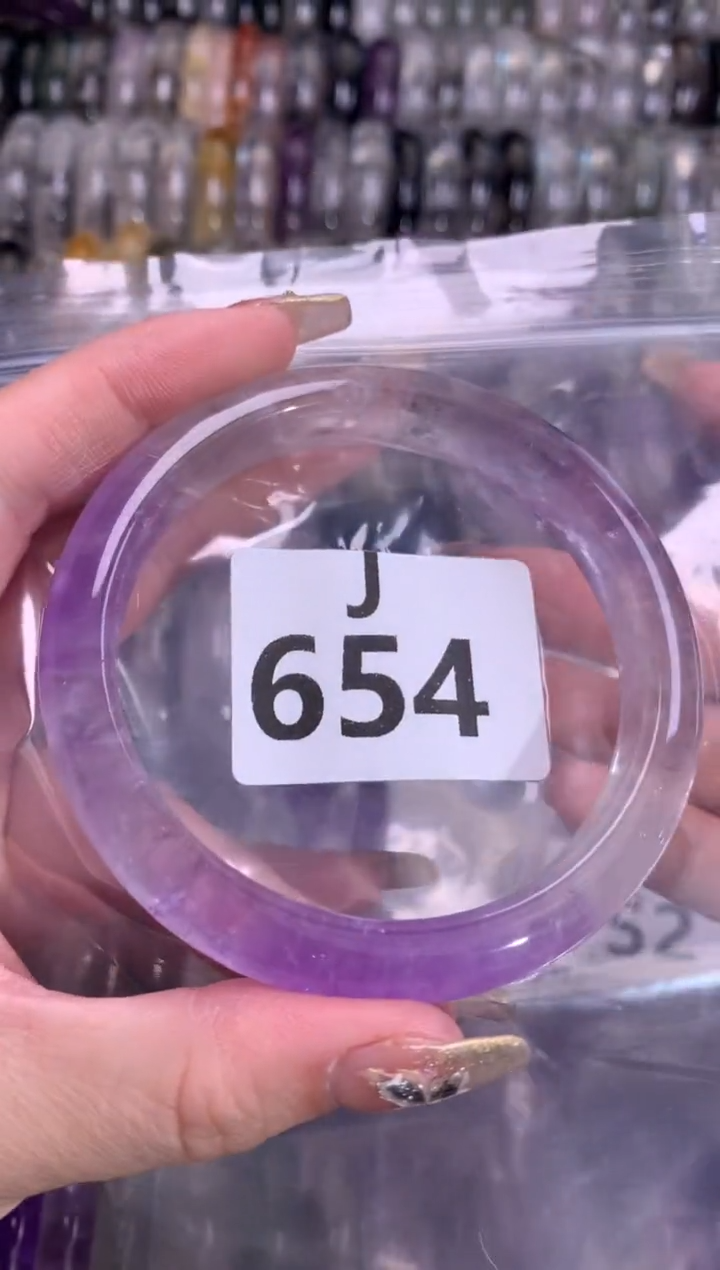 【闪购商品】水晶水晶手镯未镶嵌654-62