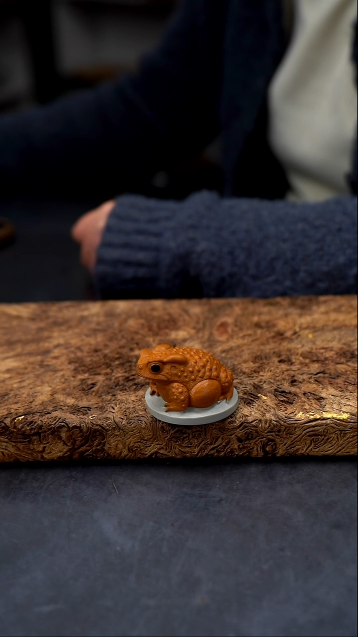 松花石招财进宝茶宠