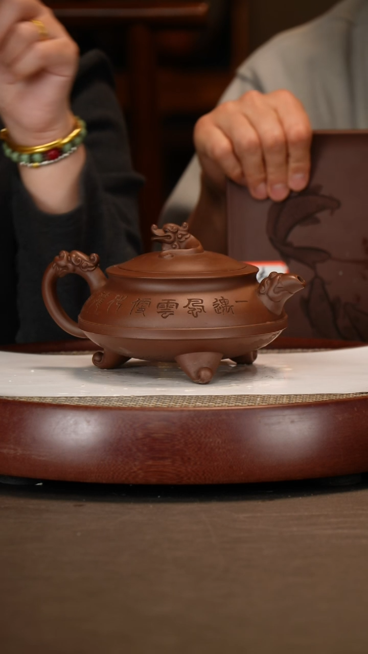 【闪购商品】紫砂茶壶楚汉风云+大赏盘