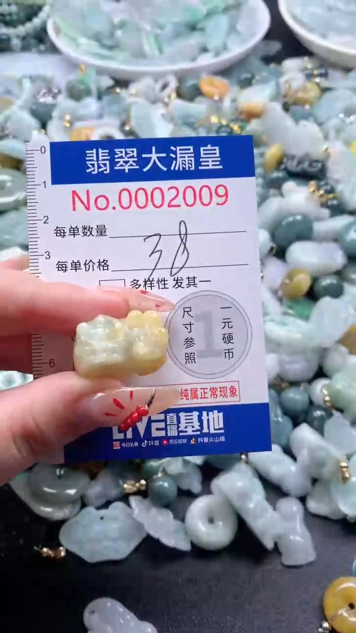 【闪购商品】翡翠吊坠(不含链)未镶嵌2009