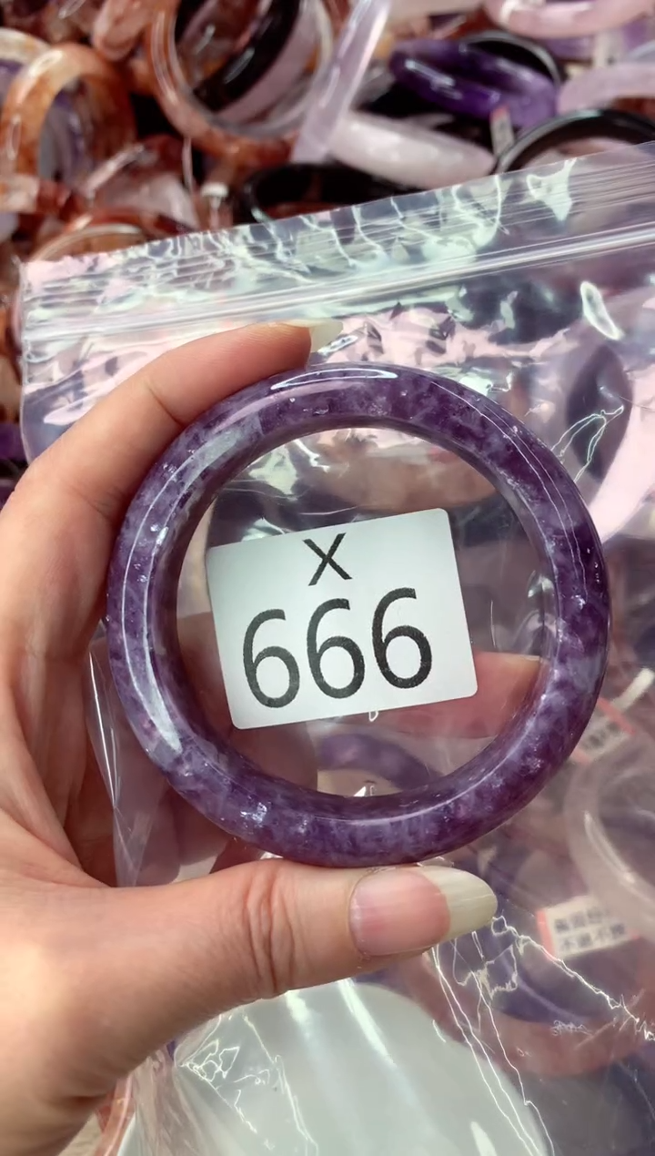 未镶嵌手镯水晶X666-58+