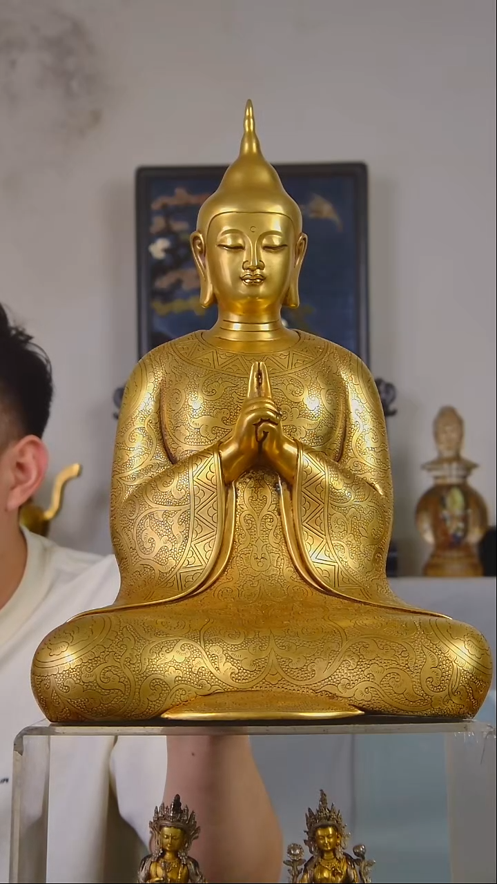 瓷片秋*精美造像放漏结缘552