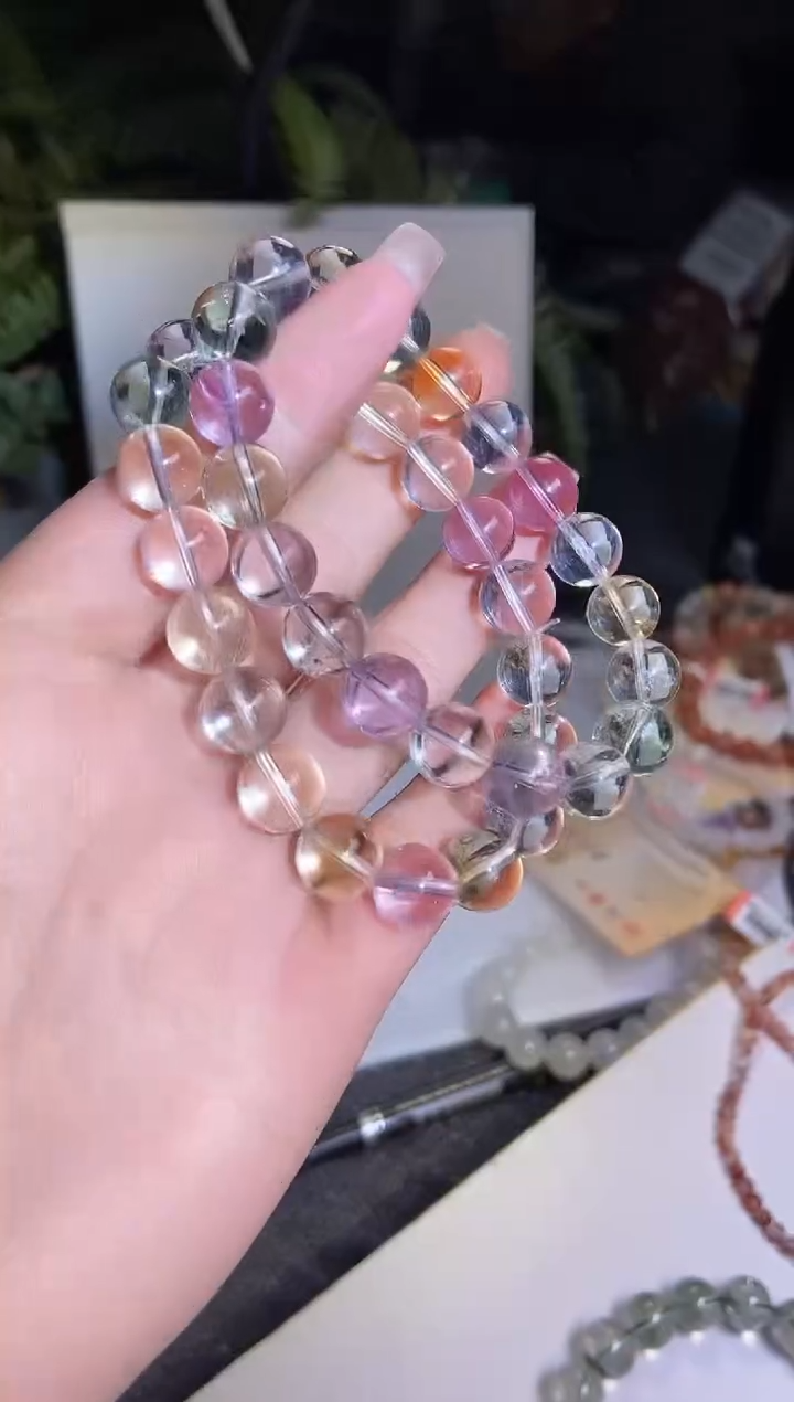 【闪购商品】紫晶手链10±/589未镶嵌多样性发一件