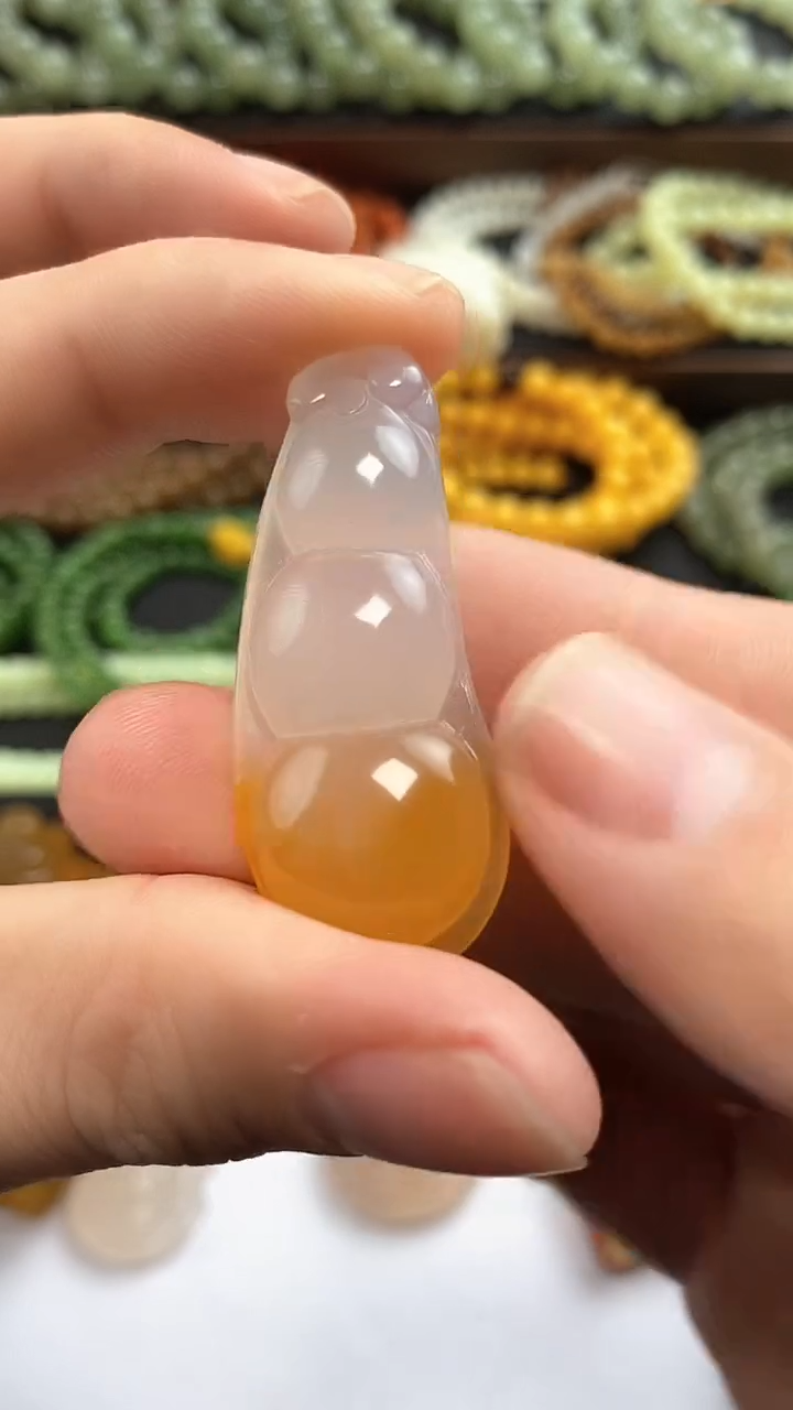 【闪购商品】玛瑙/玉髓吊坠未镶嵌1