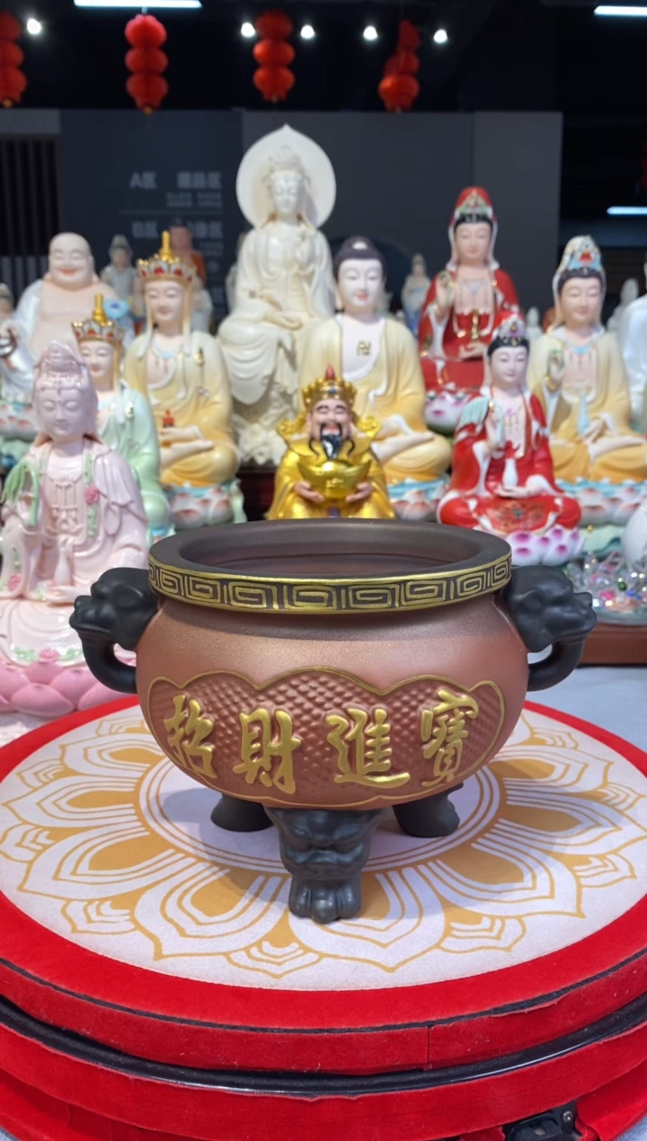 香炉德化白瓷三脚香炉