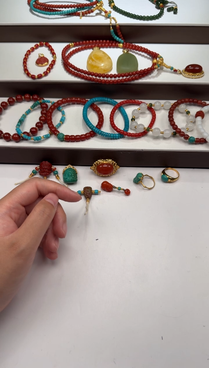 未镶嵌绿松石手串手串难**～11111111