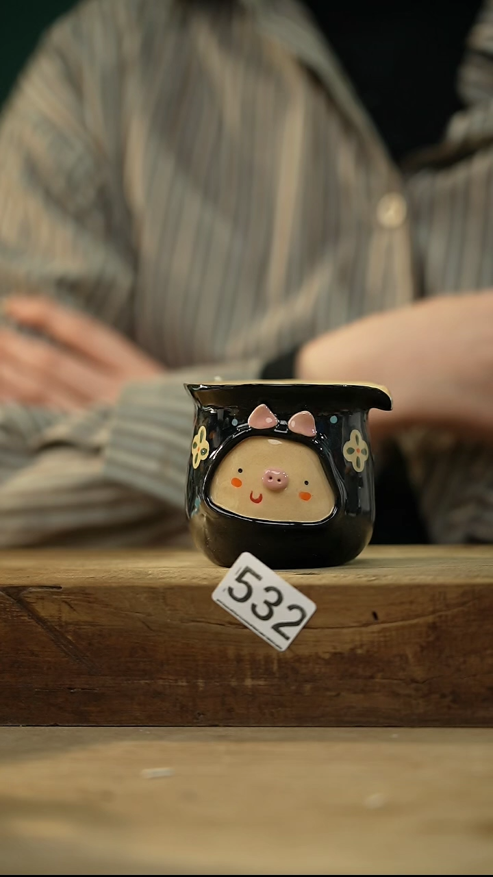 【闪购商品】瓷片手绘·杯/设计师 xudu 款