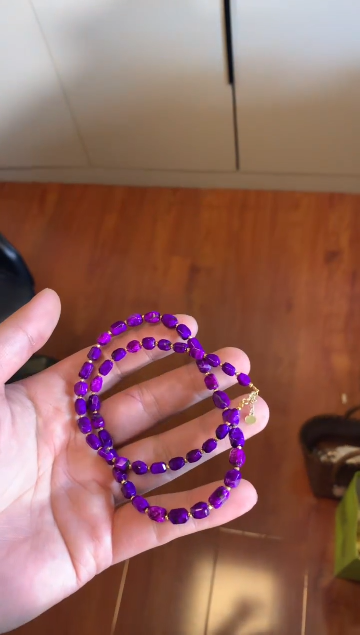 【闪购商品】苏纪石（舒俱来）项链18K金镶嵌舒俱来