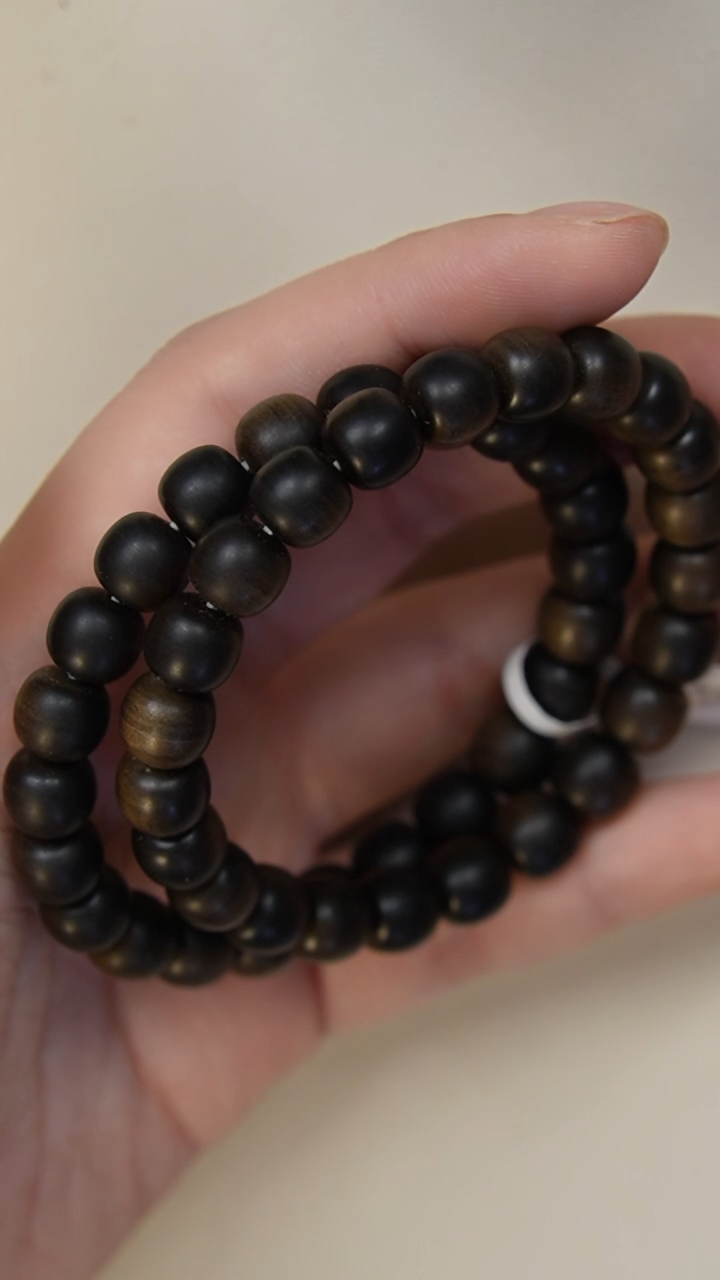 【闪购商品】檀香木手串/手链阴沉老山檀香8*9老型双圈