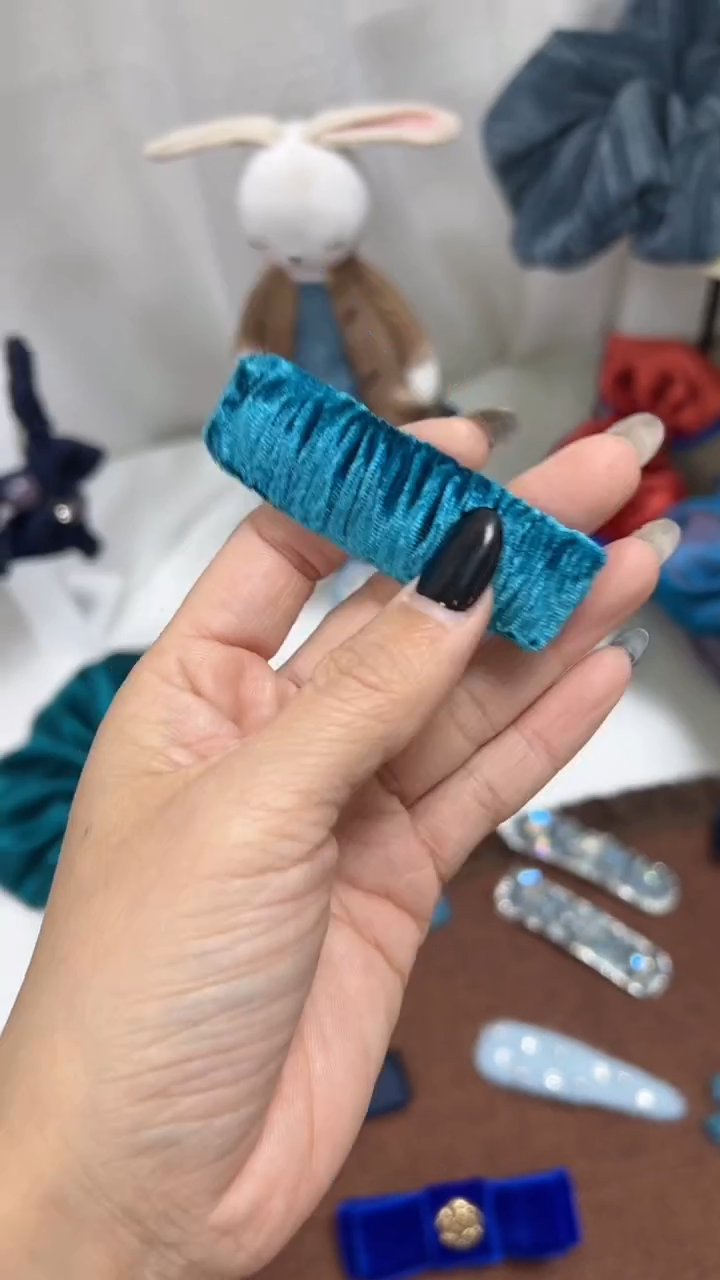 非金属布艺简约发饰