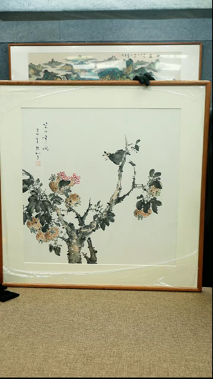 【闪购商品】国画90*90陈默如老师花鸟