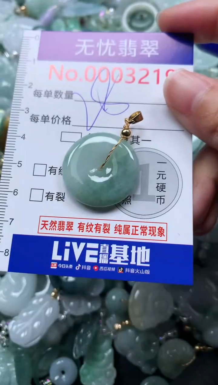 颈饰未镶嵌翡翠3219