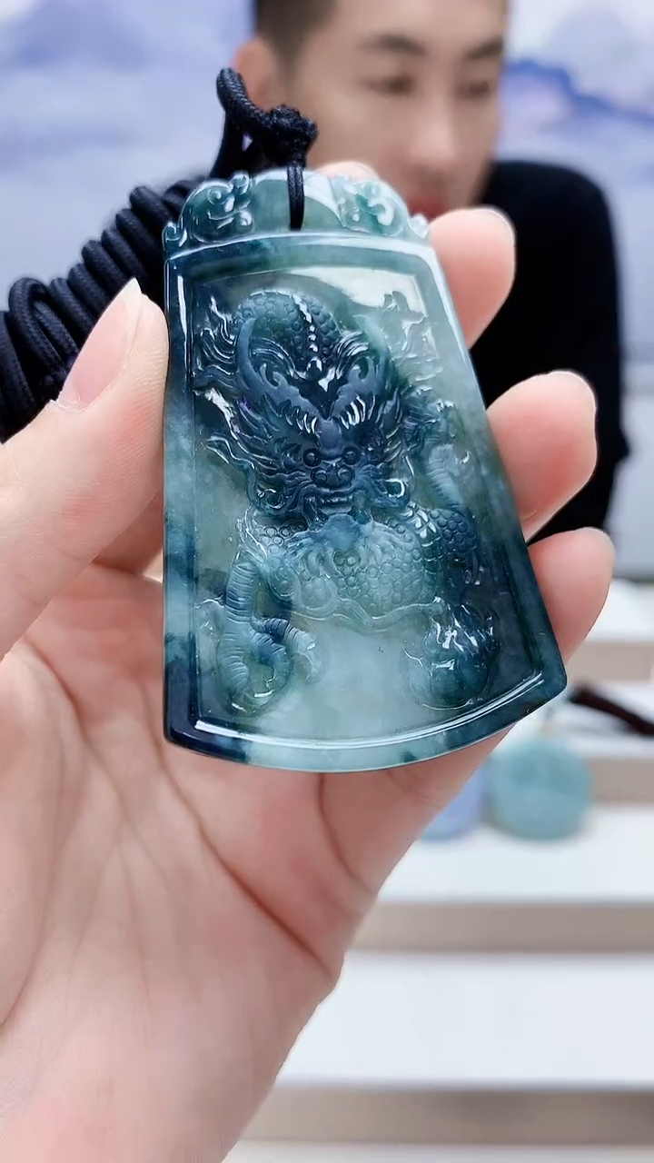 未镶嵌定制翡翠4831lr-毛货挂件15