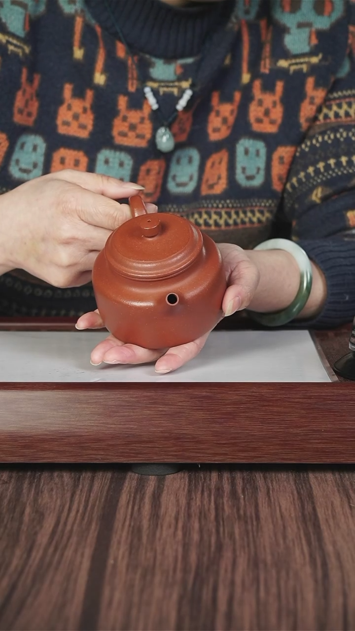 【闪购商品】紫砂茶壶csl  红降坡  德钟