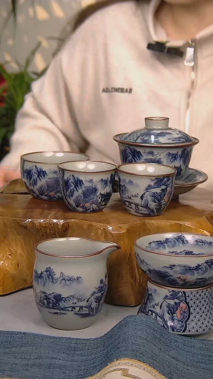 【闪购商品】简装家用款6件套 陶瓷家用茶具系列