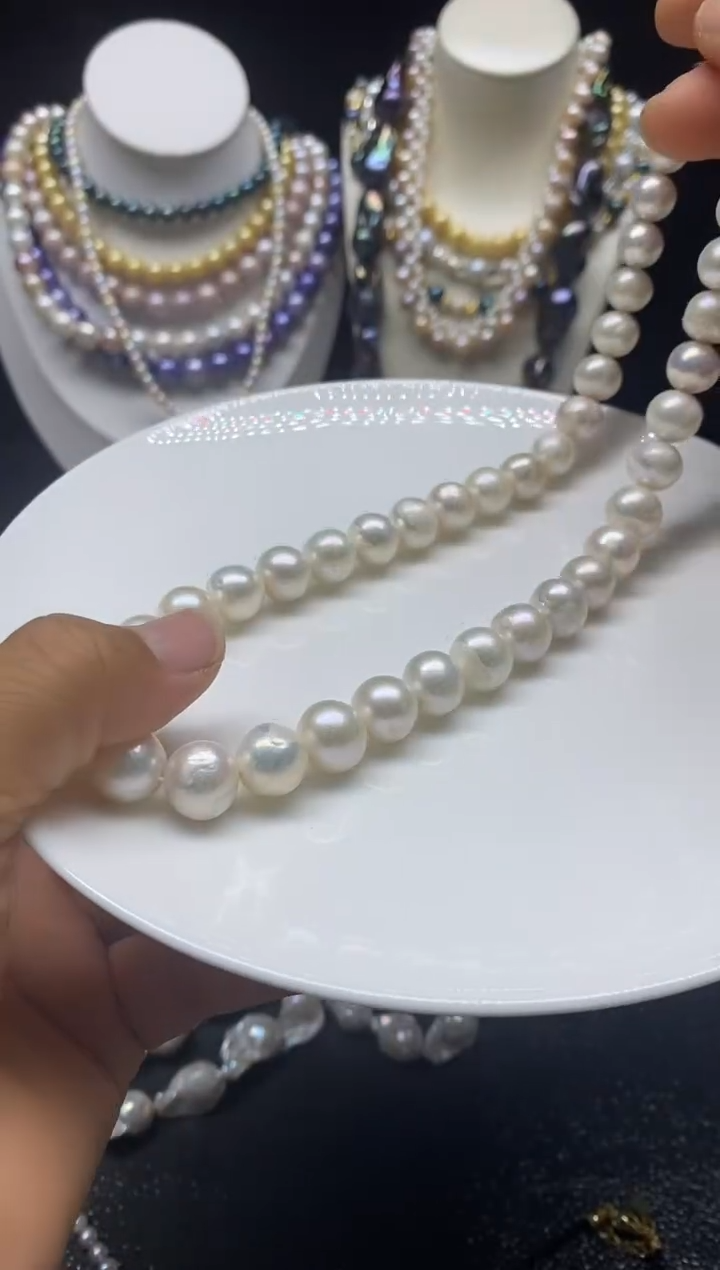 淡水珍珠未镶嵌颈饰多人