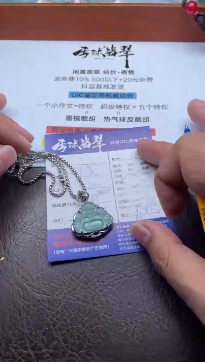 颈饰合金翡翠撞****皮1570112034