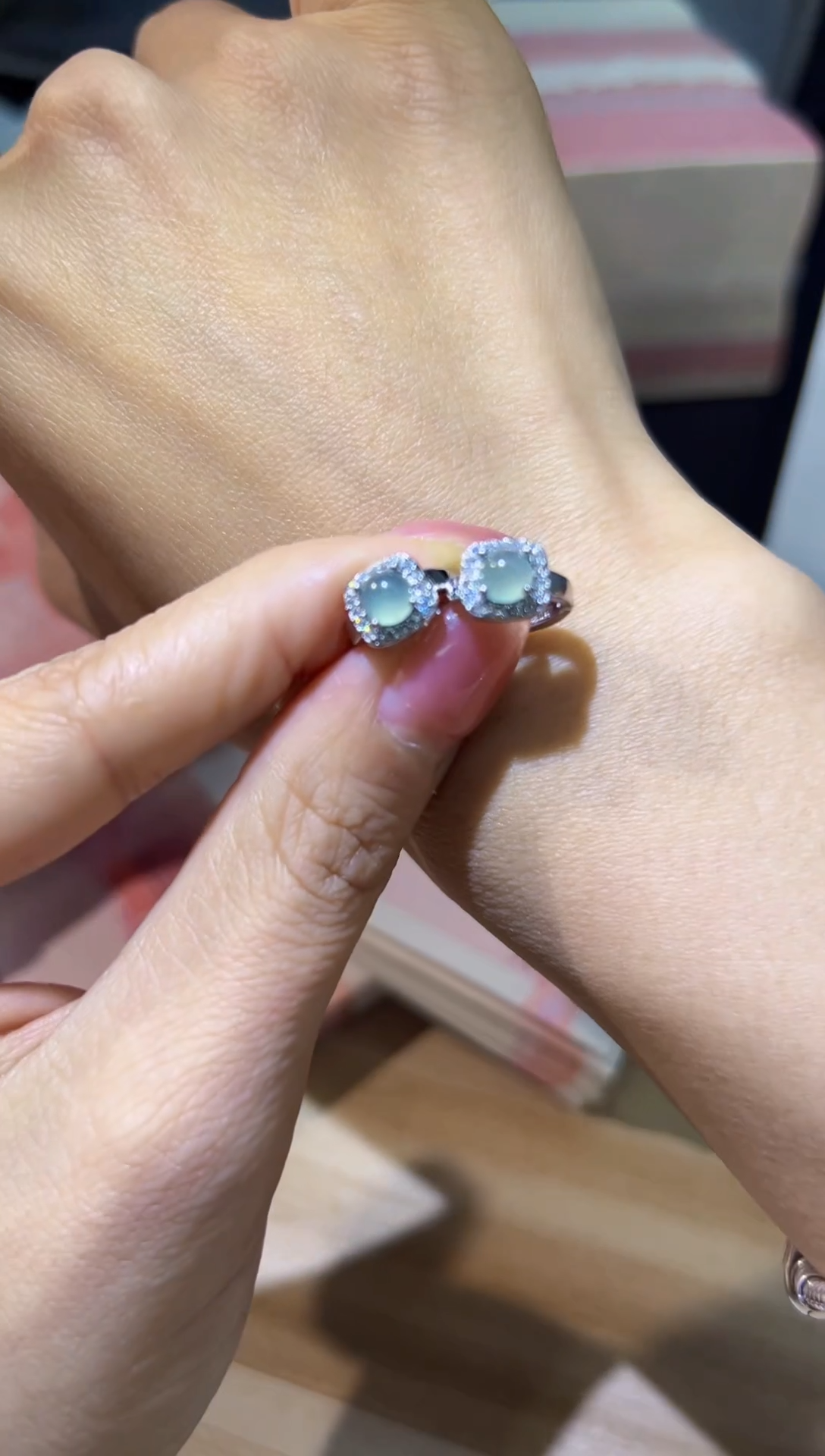 【闪购商品】翡翠耳饰未镶嵌 Q翡翠/多样性发货/一件