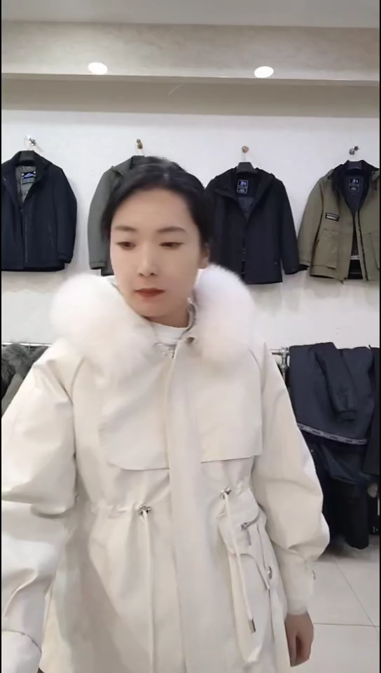 兔毛内胆可拆卸派客服