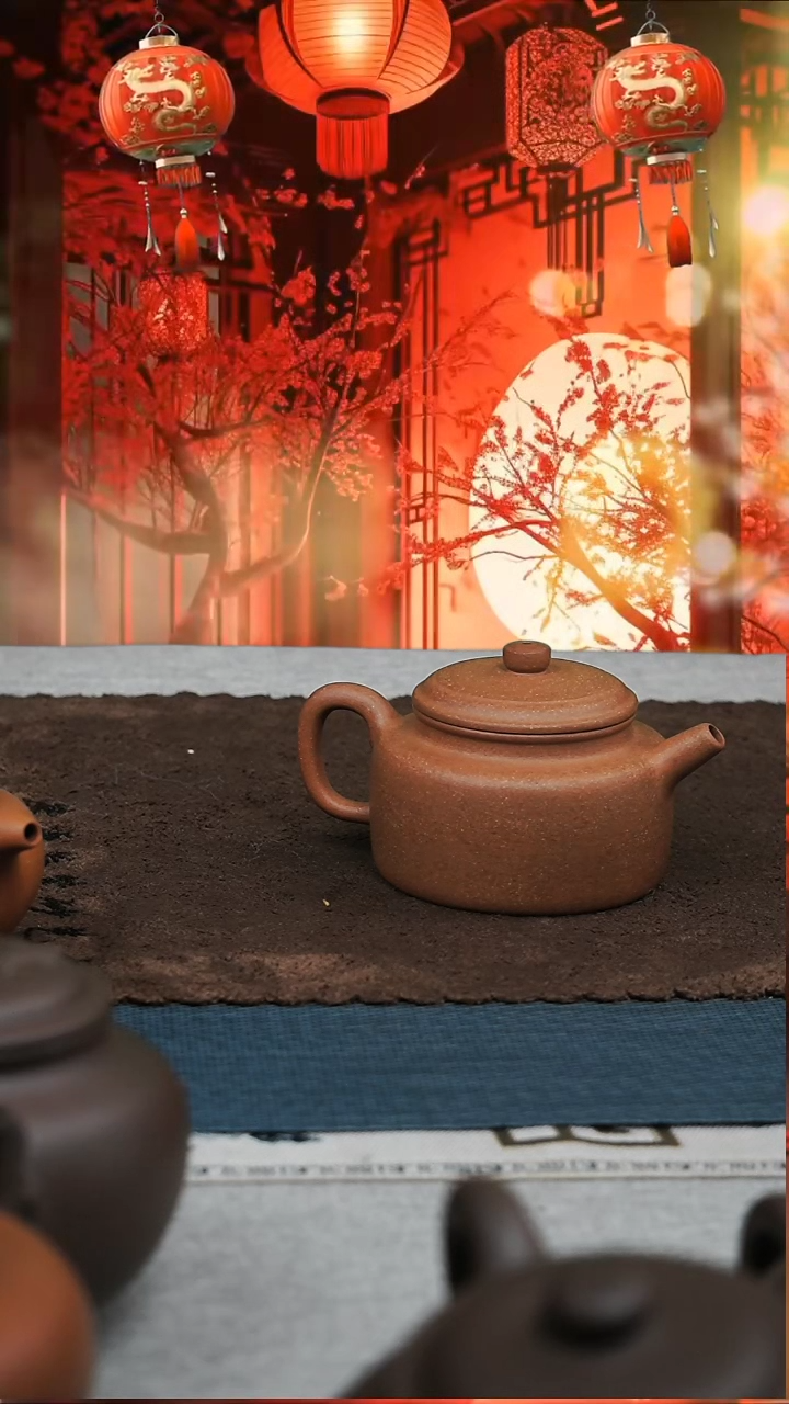 【闪购商品】紫砂茶杯桃花泥德钟不要杯子