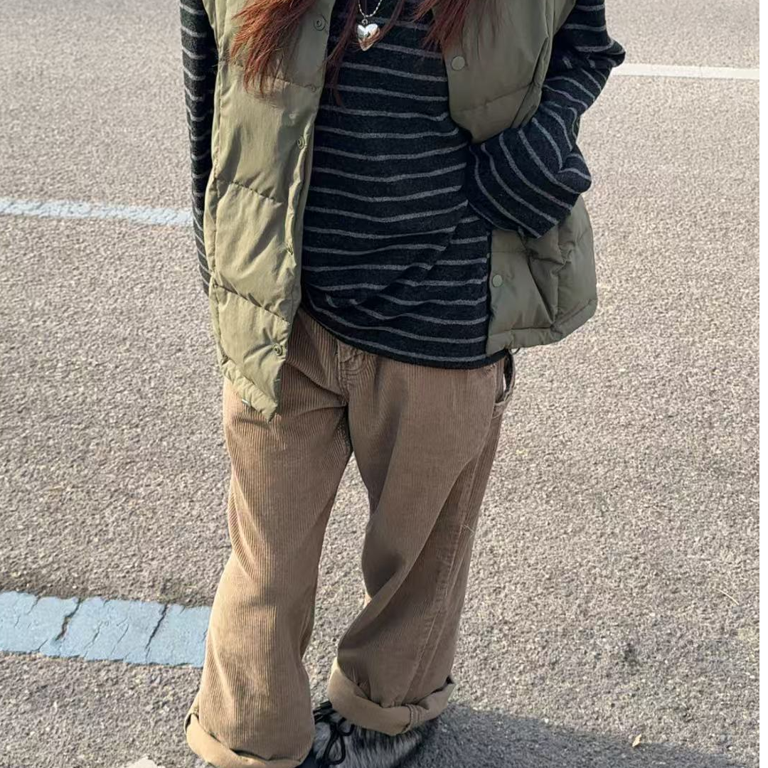 【程晓晓】均码裤子加厚阔腿裤直筒宽松合集韩国正品