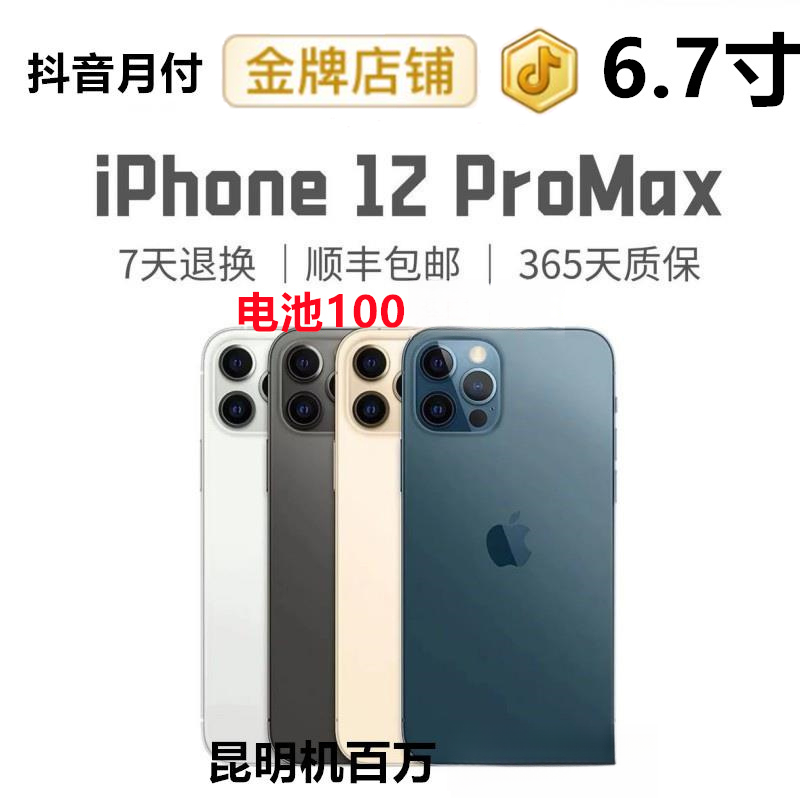 99新 Apple/苹果 12promax 国行  全网通5G  双卡 零售机 二手