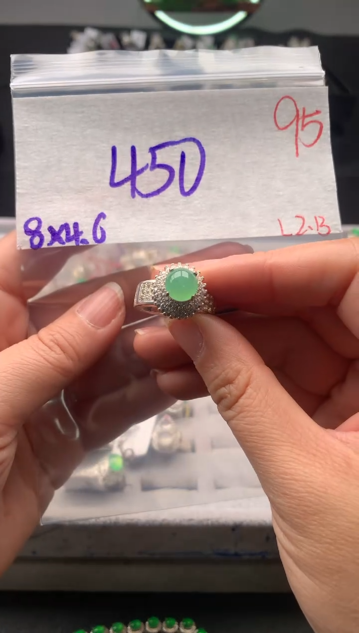 【闪购商品】定制翡翠未镶嵌毛货需精细抛光拍一发一