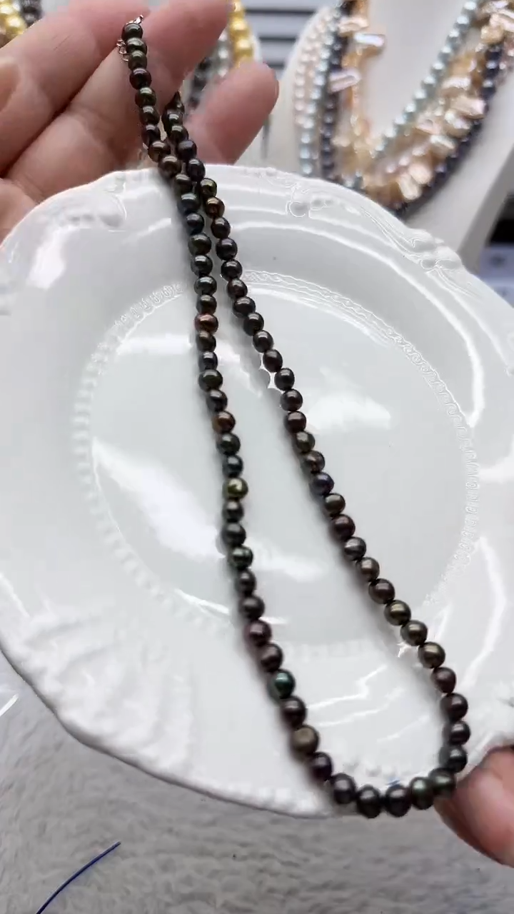 淡水珍珠未镶嵌套链10