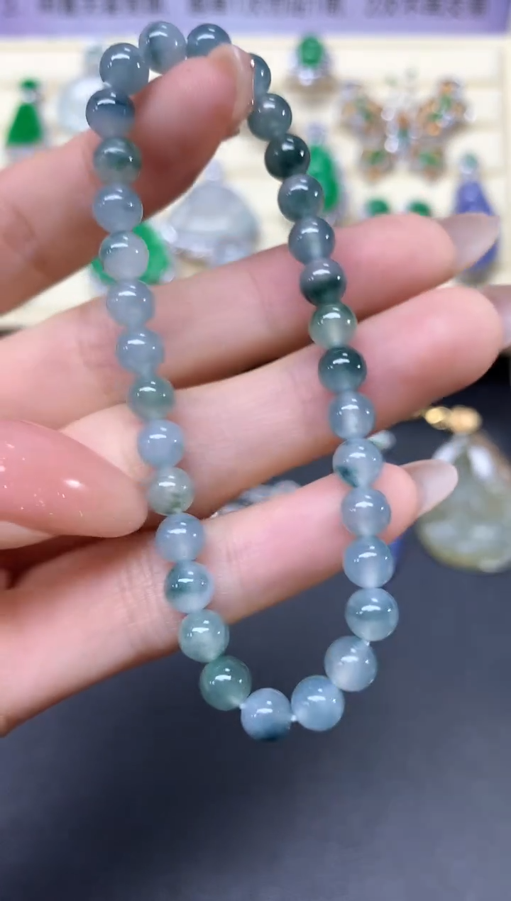 【闪购商品】翡翠手串未镶嵌手串|400+40