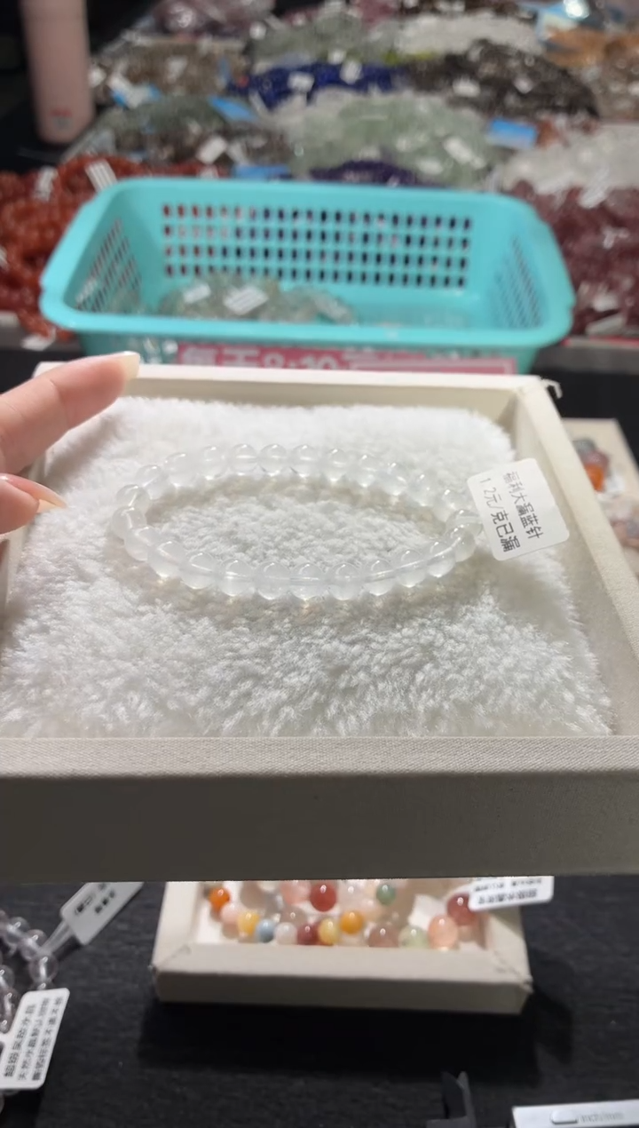 未镶嵌手链水晶385号 多样性发一L   7+