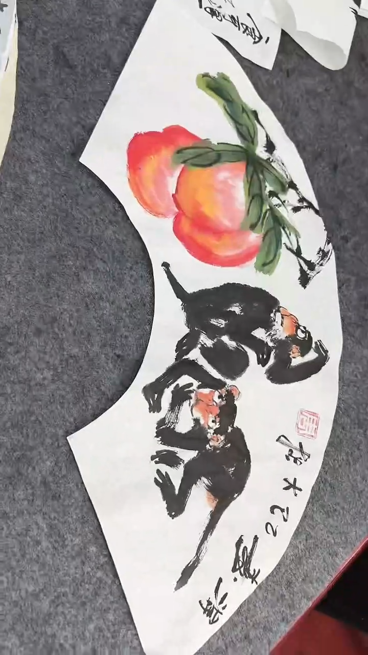 国画周大拙/国画/花鸟