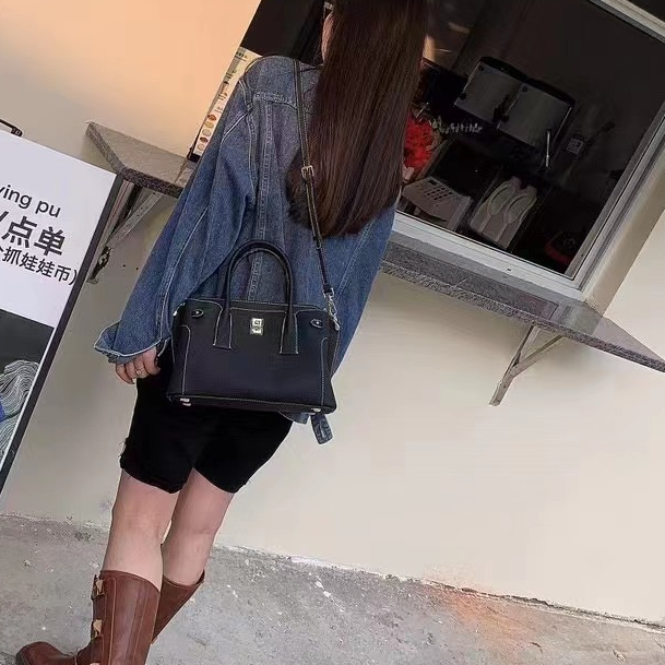 佑一【工厂直销】SLBL-9095-黑色轻奢时尚百搭气质女包