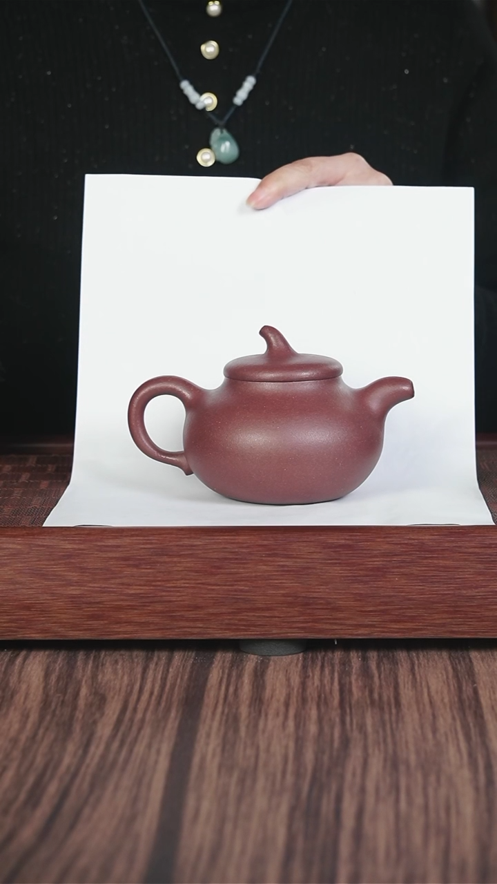 【闪购商品】紫砂茶壶syzj  底槽清  茄瓜