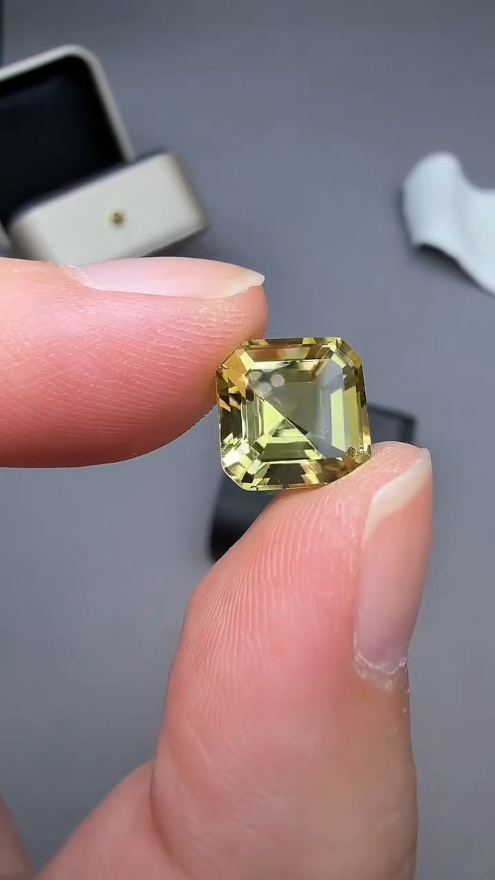 【闪购商品】水晶柠檬晶未镶嵌4ct-A732-1p