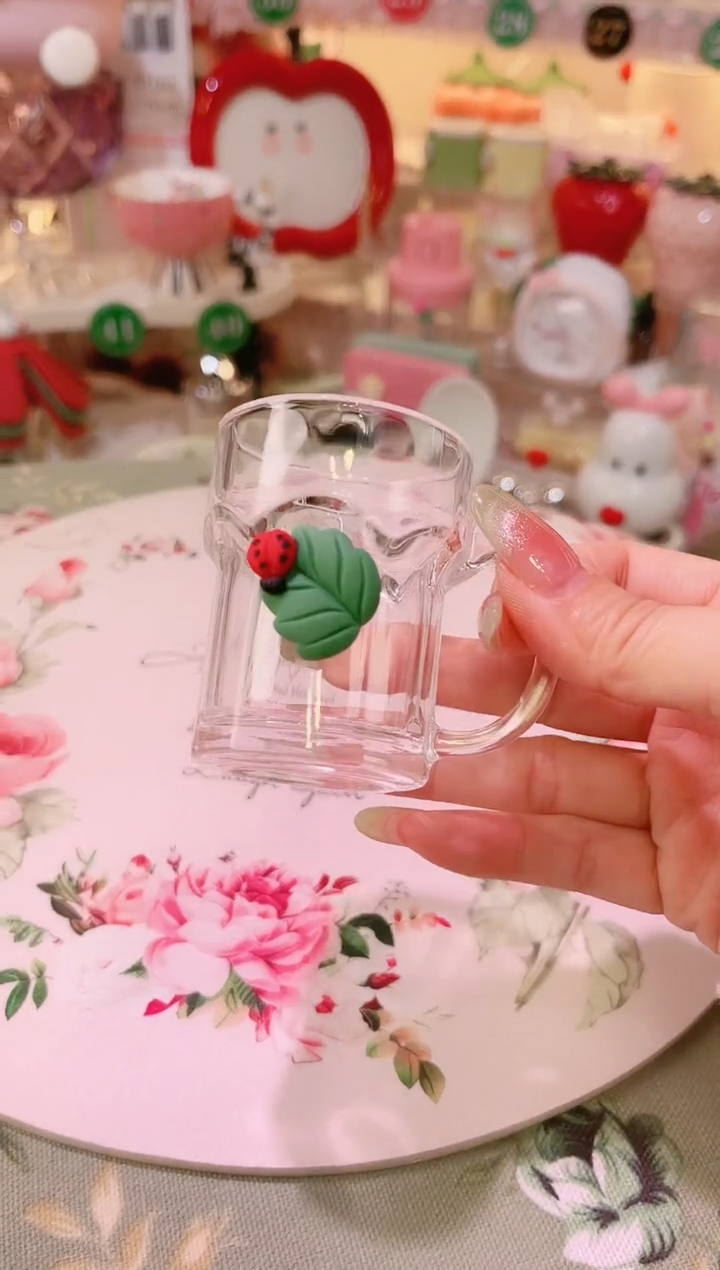 【闪购商品】摆件瓢虫一口杯品质好，发货快，放心拍
