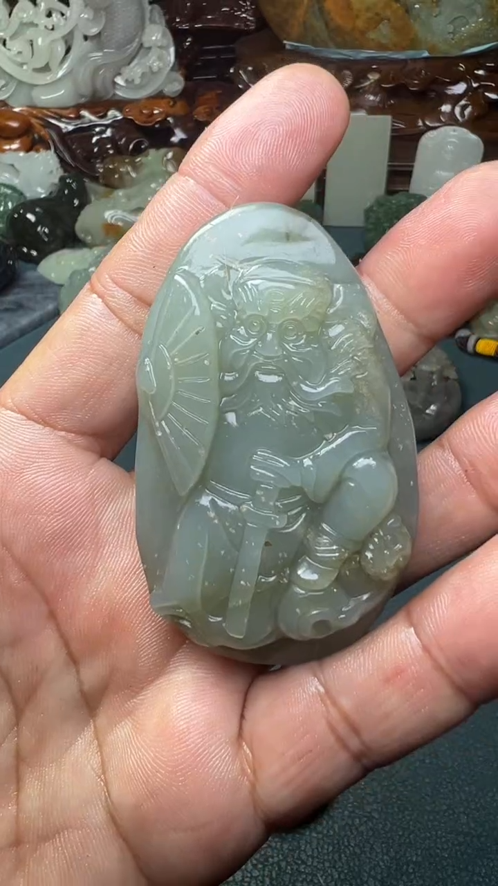 未镶嵌和田玉把件-