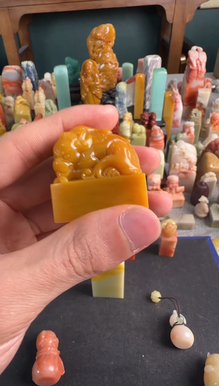 【闪购商品】青田石印石编号编号5945