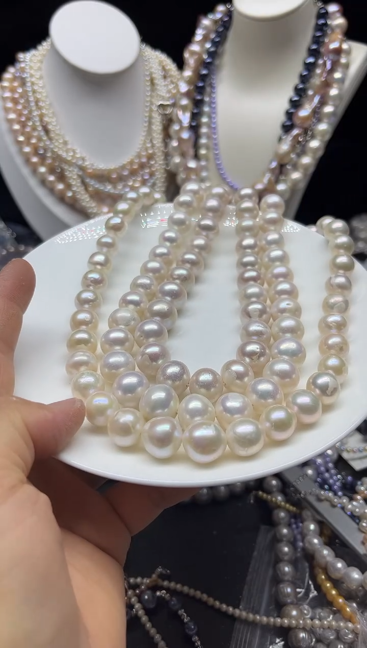 淡水珍珠未镶嵌颈饰多人