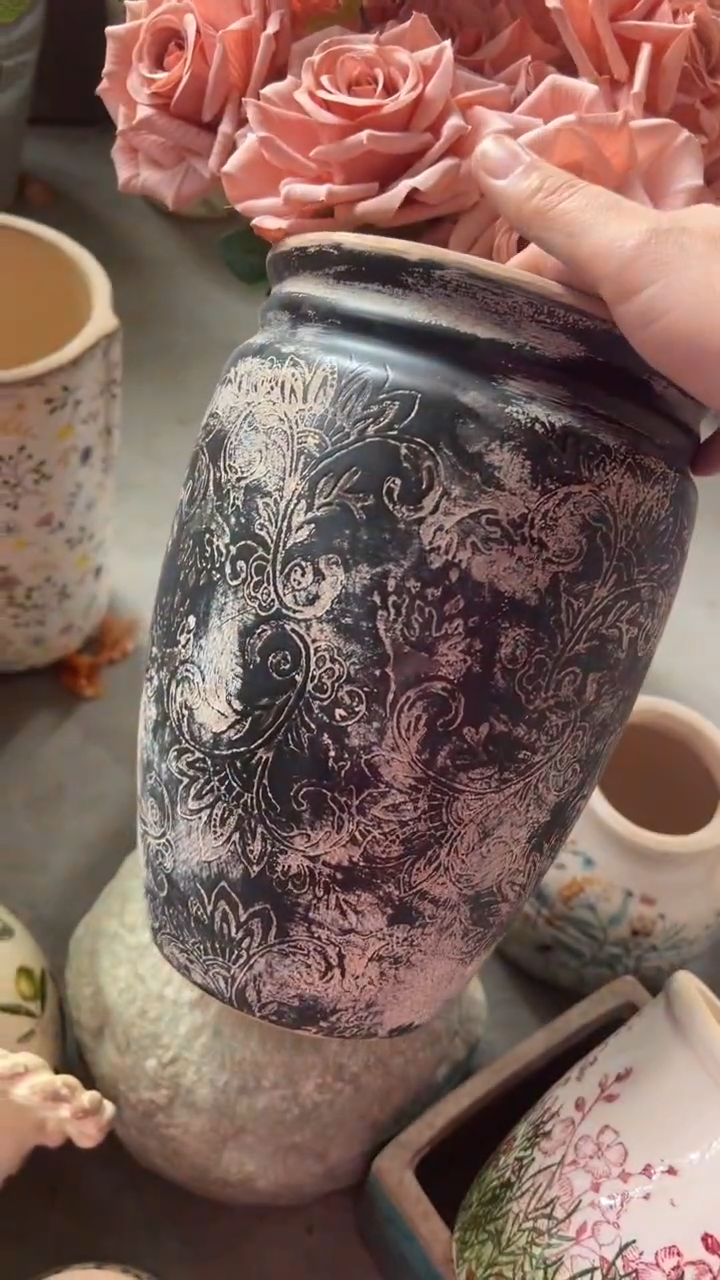 【闪购商品】陶瓷花盆高度CM内口CM