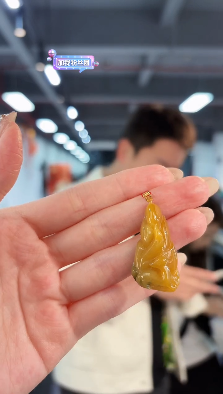 【闪购商品】翡翠颈饰18K金镶嵌缅料A货/支持复检/一件