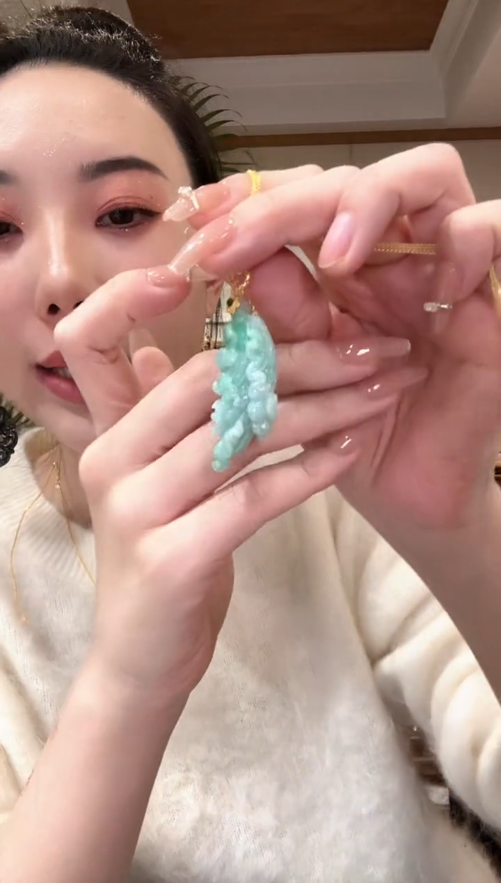 【闪购商品】翡翠颈饰未镶嵌国风