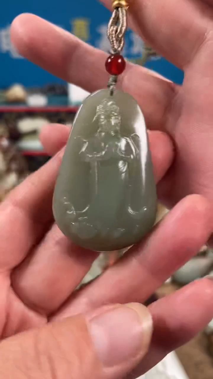 未镶嵌和田玉挂件0024