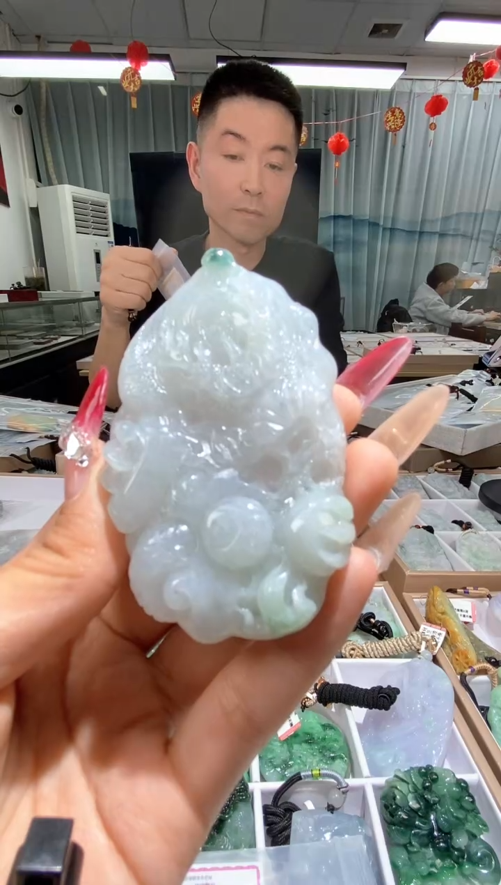 【闪购商品】翡翠颈饰未镶嵌天然缅甸翡翠A货未镶嵌